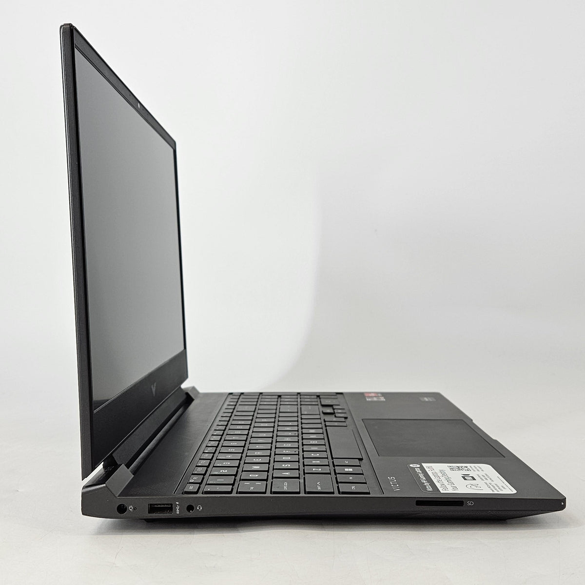 HP Victus 15.6 Black 3.3 GHz AMD Ryzen 5 7535HS 32GB RAM 512GB Solid State Drive AMD Radeon RX 6550M 4 GB