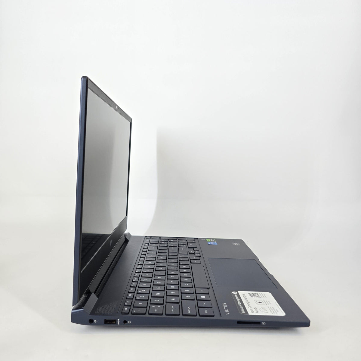 HP Victus 15.6 Blue 2.1 GHz Intel Core i5 13th Gen. 32GB RAM 512GB Solid State Drive NVIDIA GeForce RTX 3050 6 GB