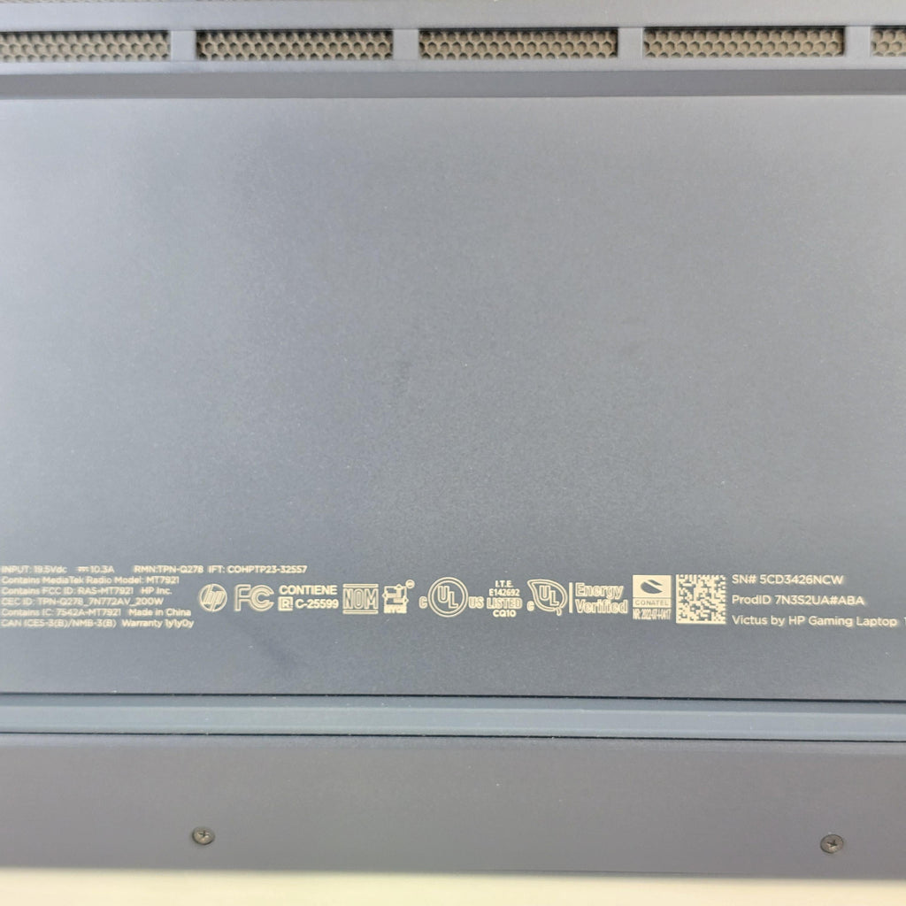HP Victus 15.6 Blue 2.1 GHz Intel Core i5 13th Gen. 32GB RAM 512GB Solid State Drive NVIDIA GeForce RTX 3050 6 GB