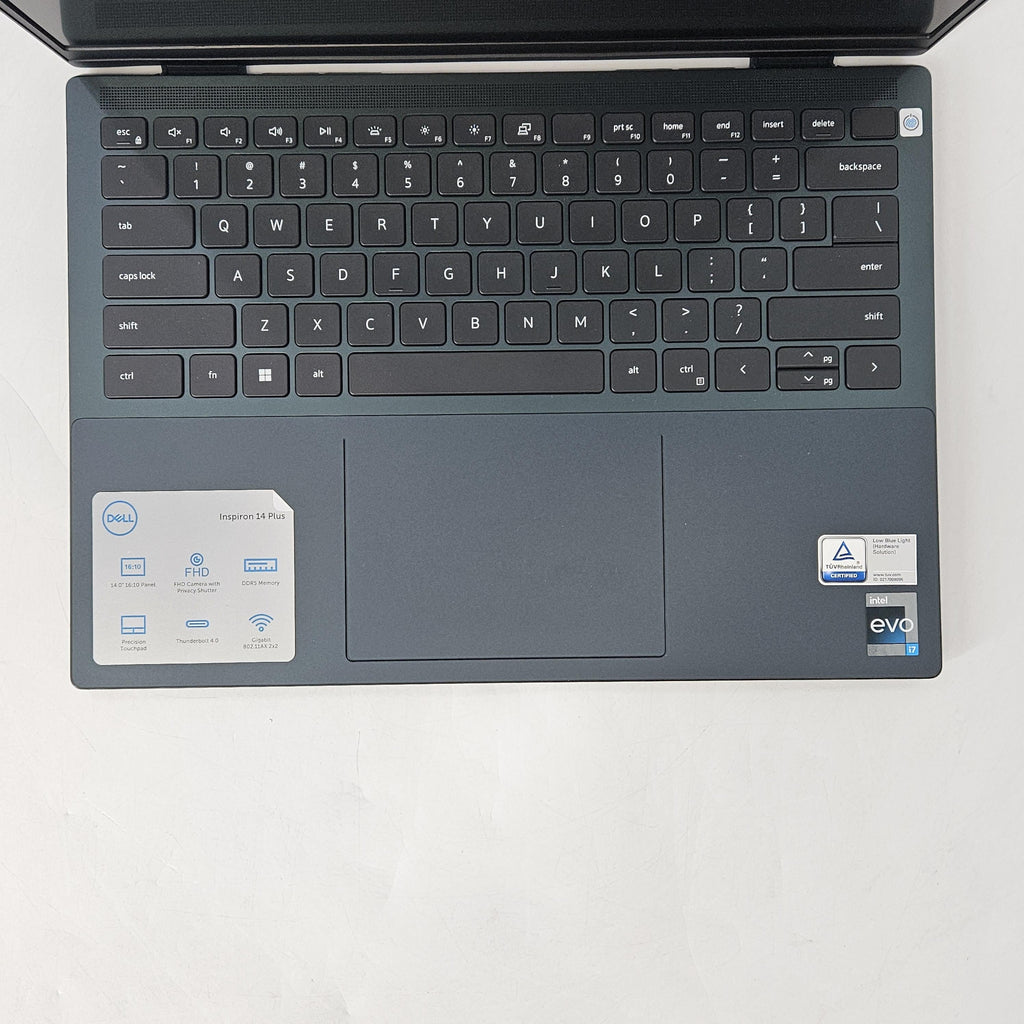 Inspiron Plus 7420 14 Green 2.3 GHz Intel Core i7 12th Gen. 24GB RAM 1TB Solid State Drive