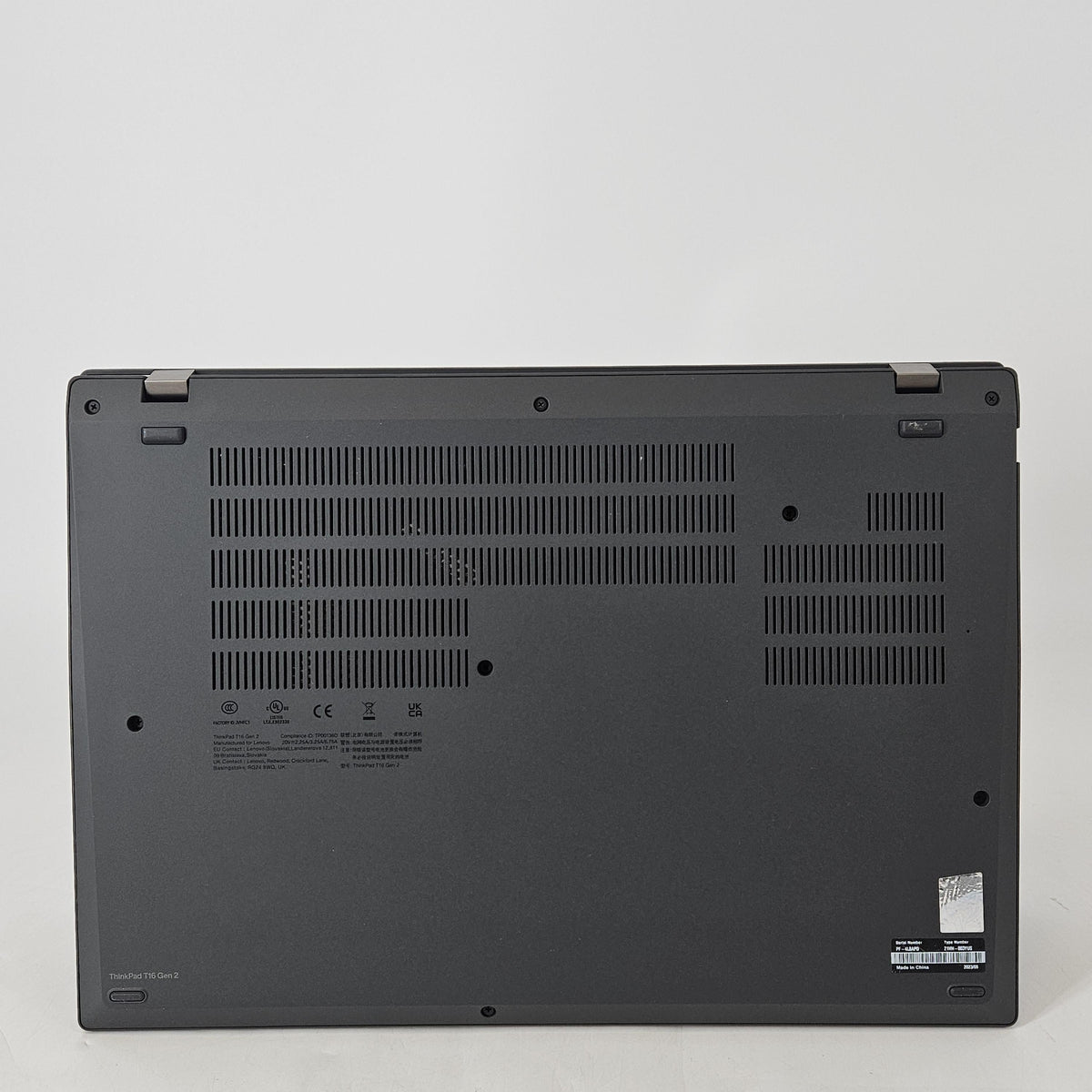 Lenovo ThinkPad T16 Gen 2 Gray 1.3 GHz Intel Core i5 13th Gen. 16GB RAM 512GB Solid State Drive