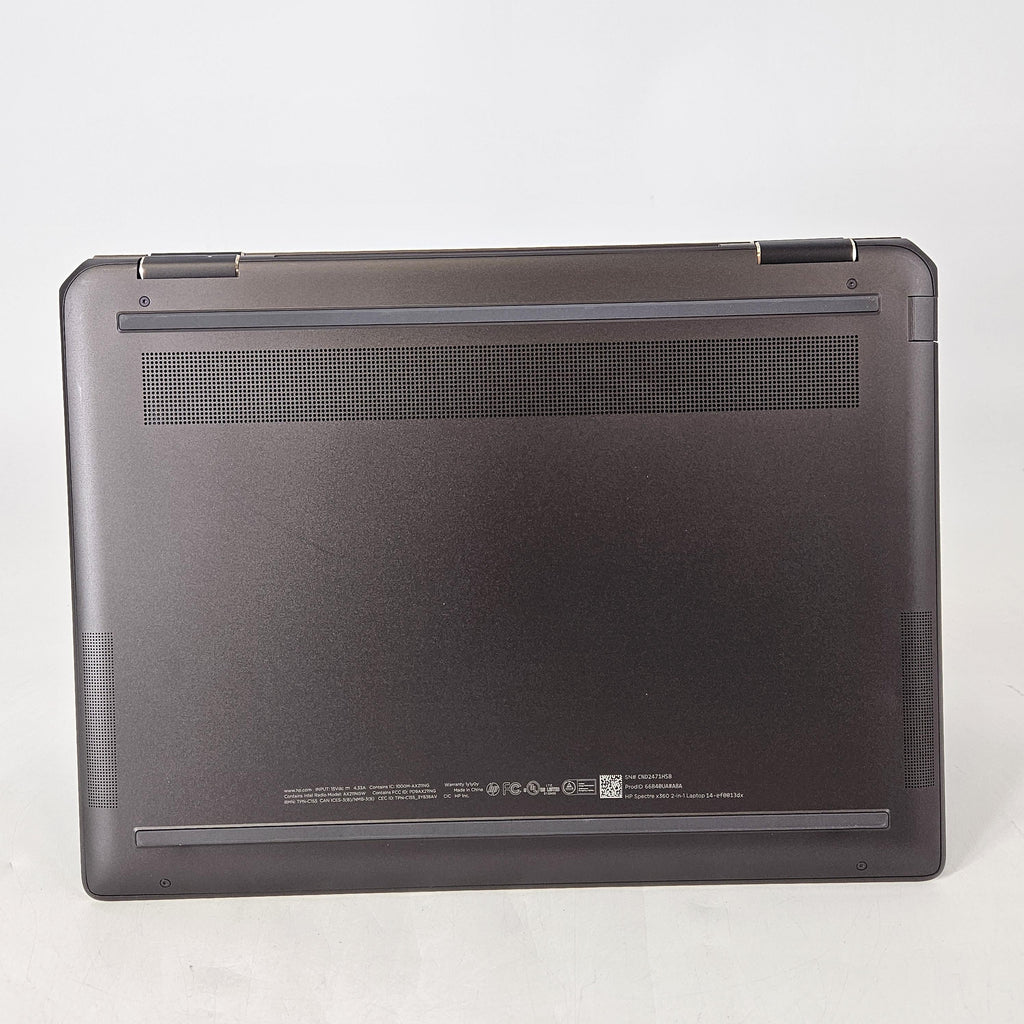 HP Spectre 14 x360 Black 1.7 GHz Intel Core i7 12th Gen. 16GB RAM 1TB Solid State Drive