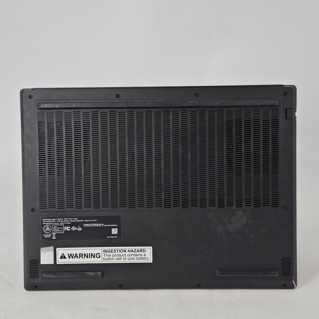 Lenovo Legion 5i Gen 10 15.1 Black 2.1 GHz Intel Core i7 14th Gen. 16GB RAM 1TB Solid State Drive 512GB Solid State Drive NVIDIA GeForce RTX 5060 8 GB