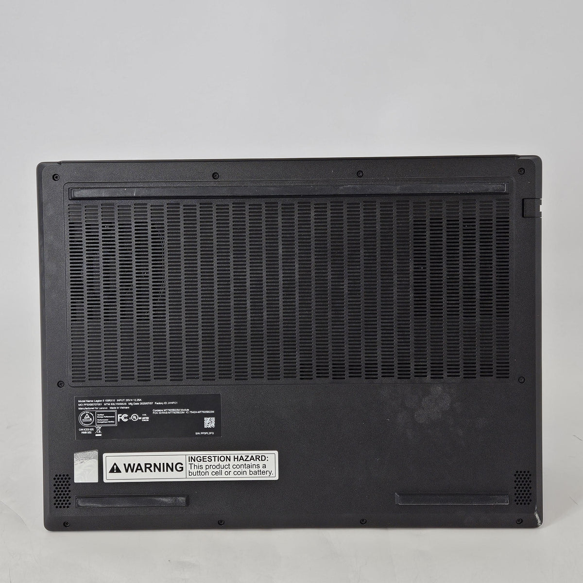Lenovo Legion 5i Gen 10 15.1 Black 2.1 GHz Intel Core i7 14th Gen. 16GB RAM 1TB Solid State Drive 512GB Solid State Drive NVIDIA GeForce RTX 5060 8 GB