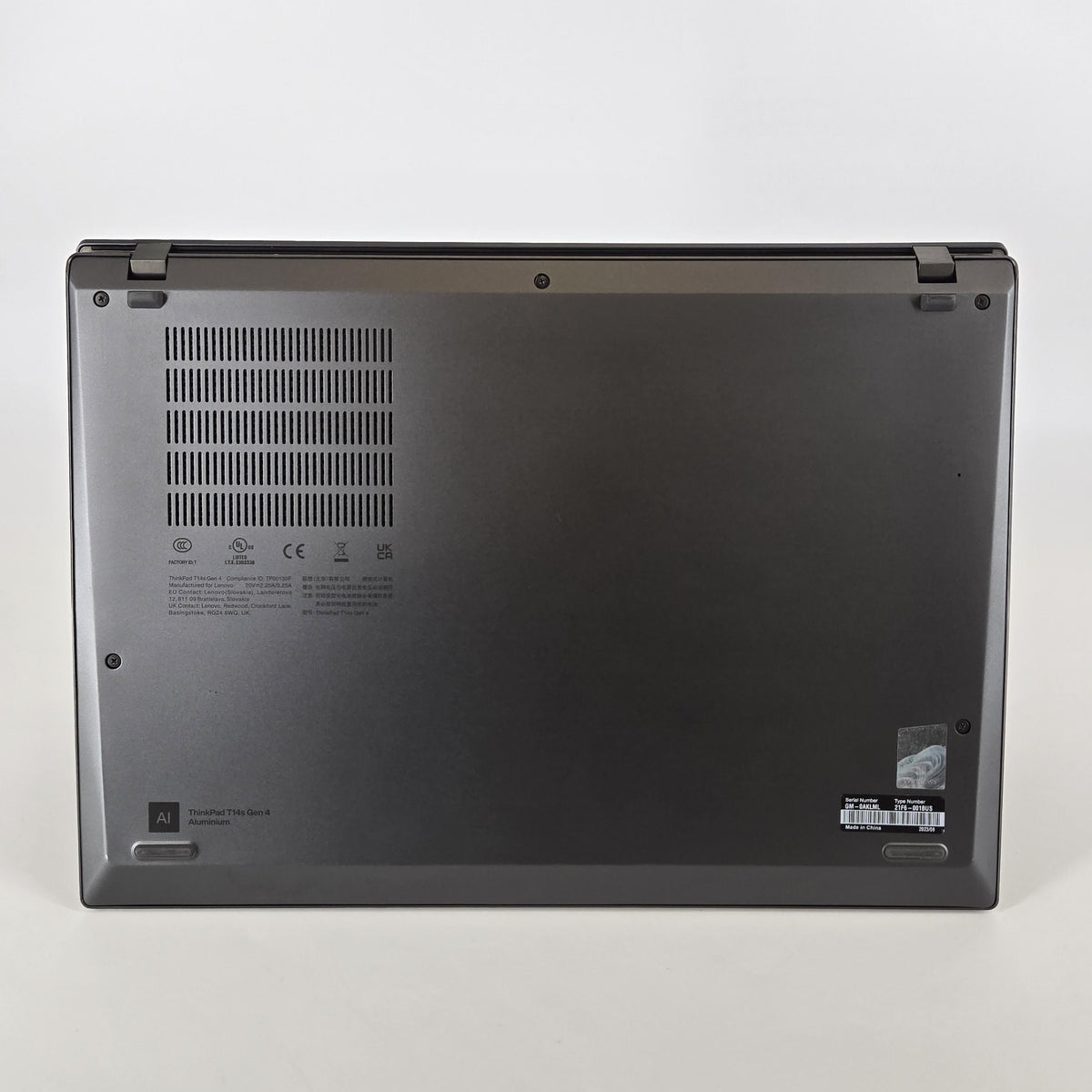 Lenovo ThinkPad T14s Gen 4 Gray 1.7 GHz Intel Core i7 13th Gen. 16GB RAM 512GB Solid State Drive