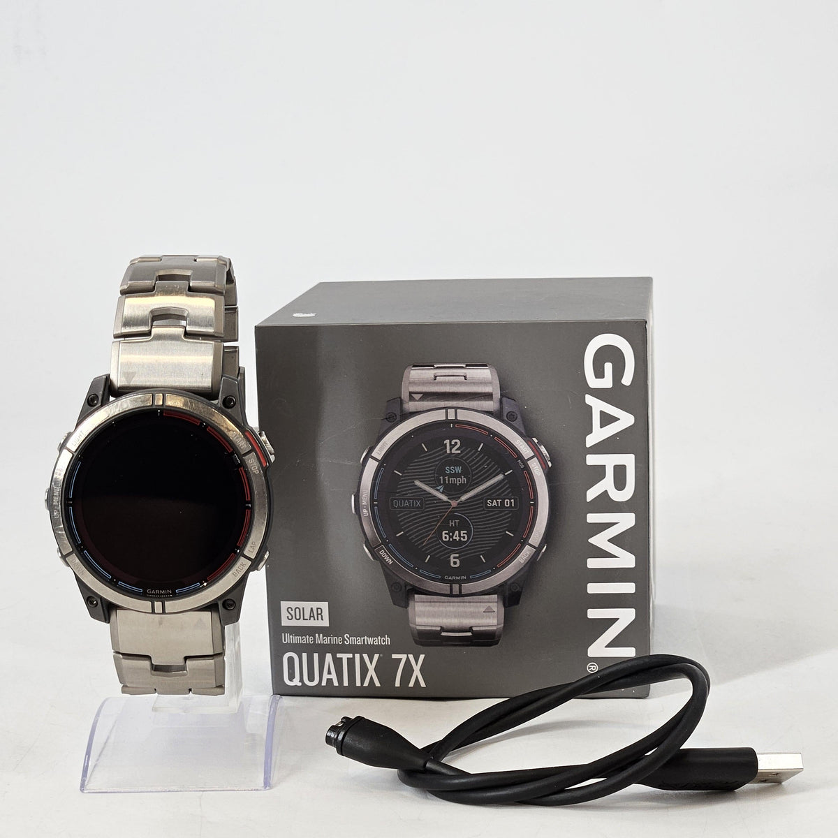 Garmin Quatix 7X Solar Edition 51mm Titanium GPS