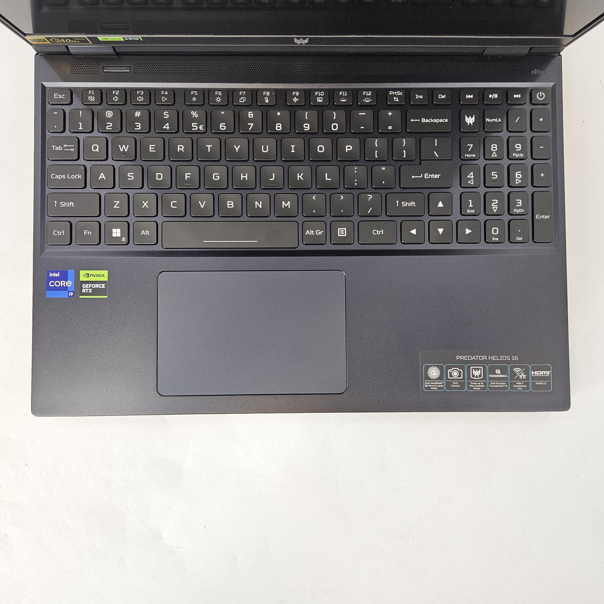 Acer Predator Helios 16 16 Blue 2.2 GHz Intel Core i9 13th Gen. 32GB RAM 1TB Solid State Drive 1TB Solid State Drive NVIDIA GeForce RTX 4080 12 GB