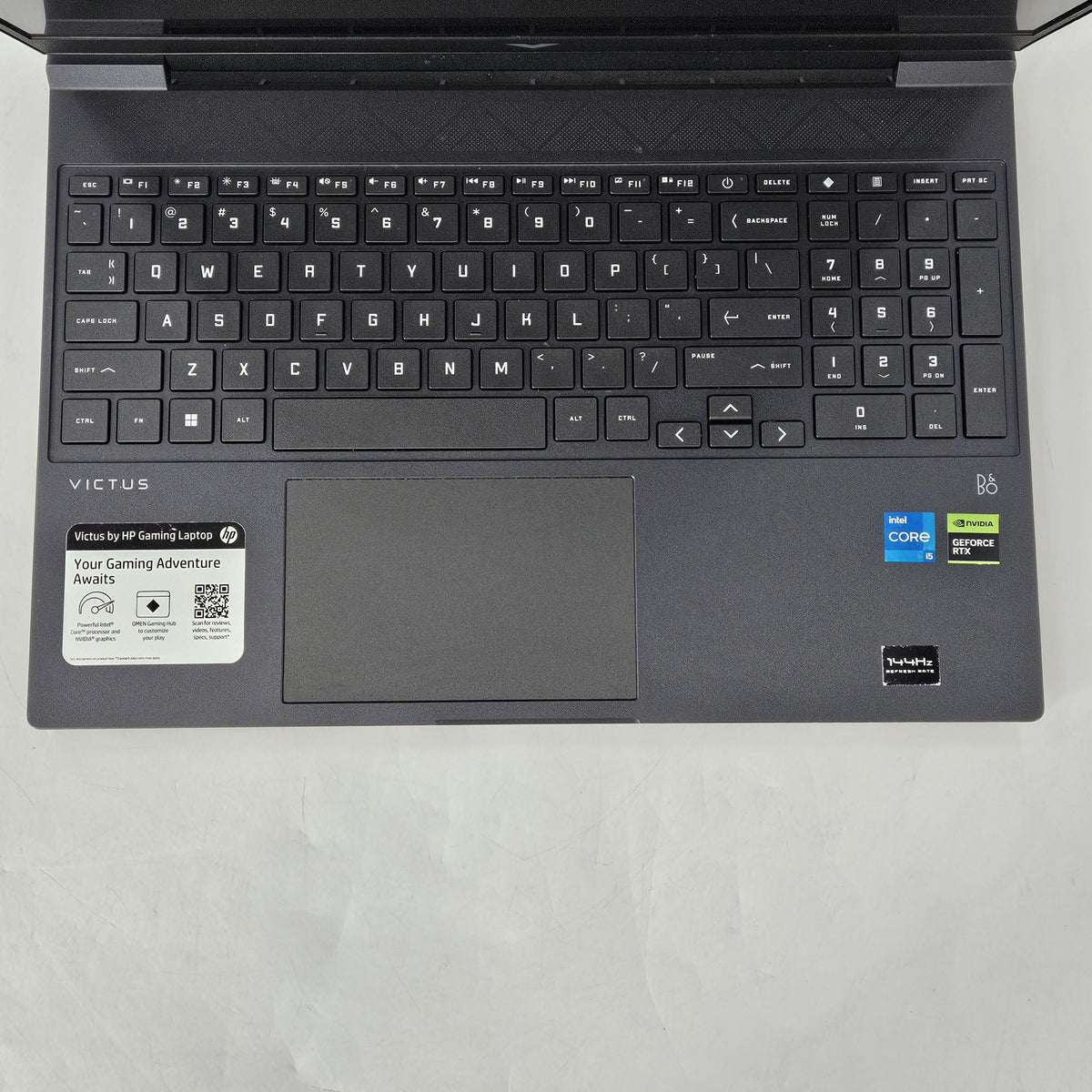 HP Victus 15.6 Black 2.1 GHz Intel Core i5 13th Gen. 16GB RAM 512GB Solid State Drive NVIDIA GeForce RTX 4050 6 GB