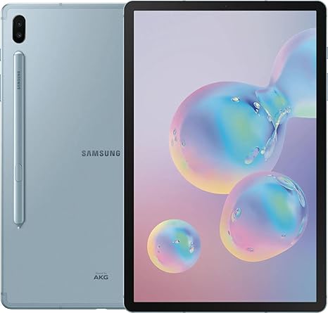 Samsung - Galaxy Tab S6 - 10.5" - 128GB - Cloud Blue - SM-T860NZBAXAR