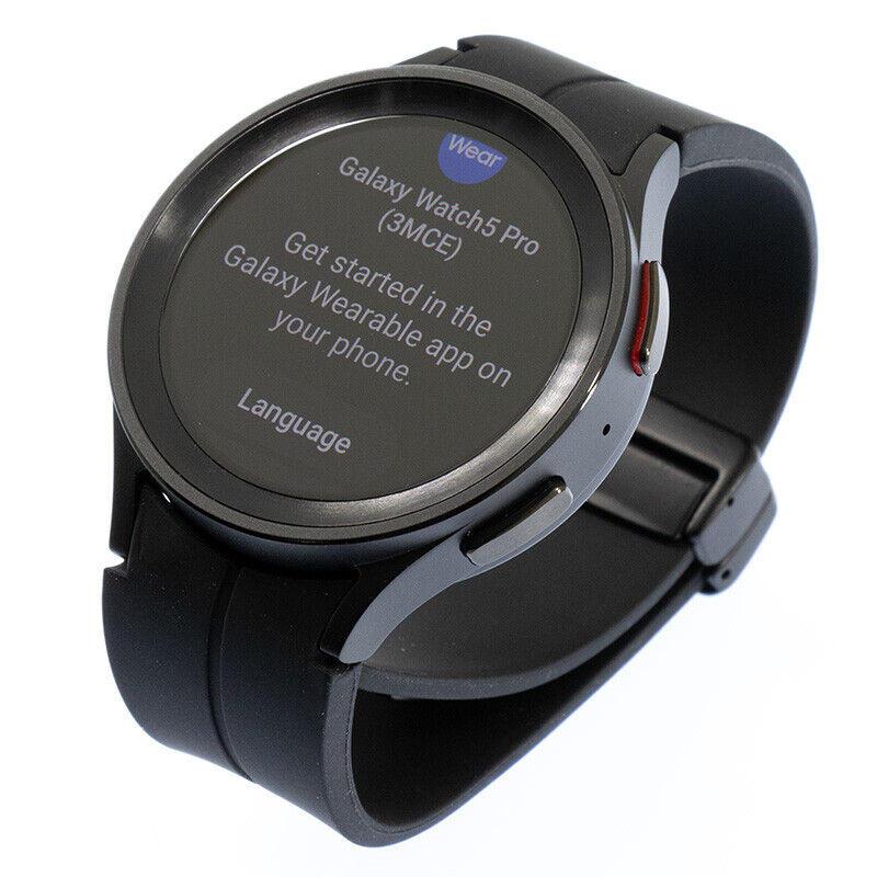 Samsung Galaxy Watch 5 Pro - 45mm - LTE - Black Titanium - SM-R925UZKAXAA
