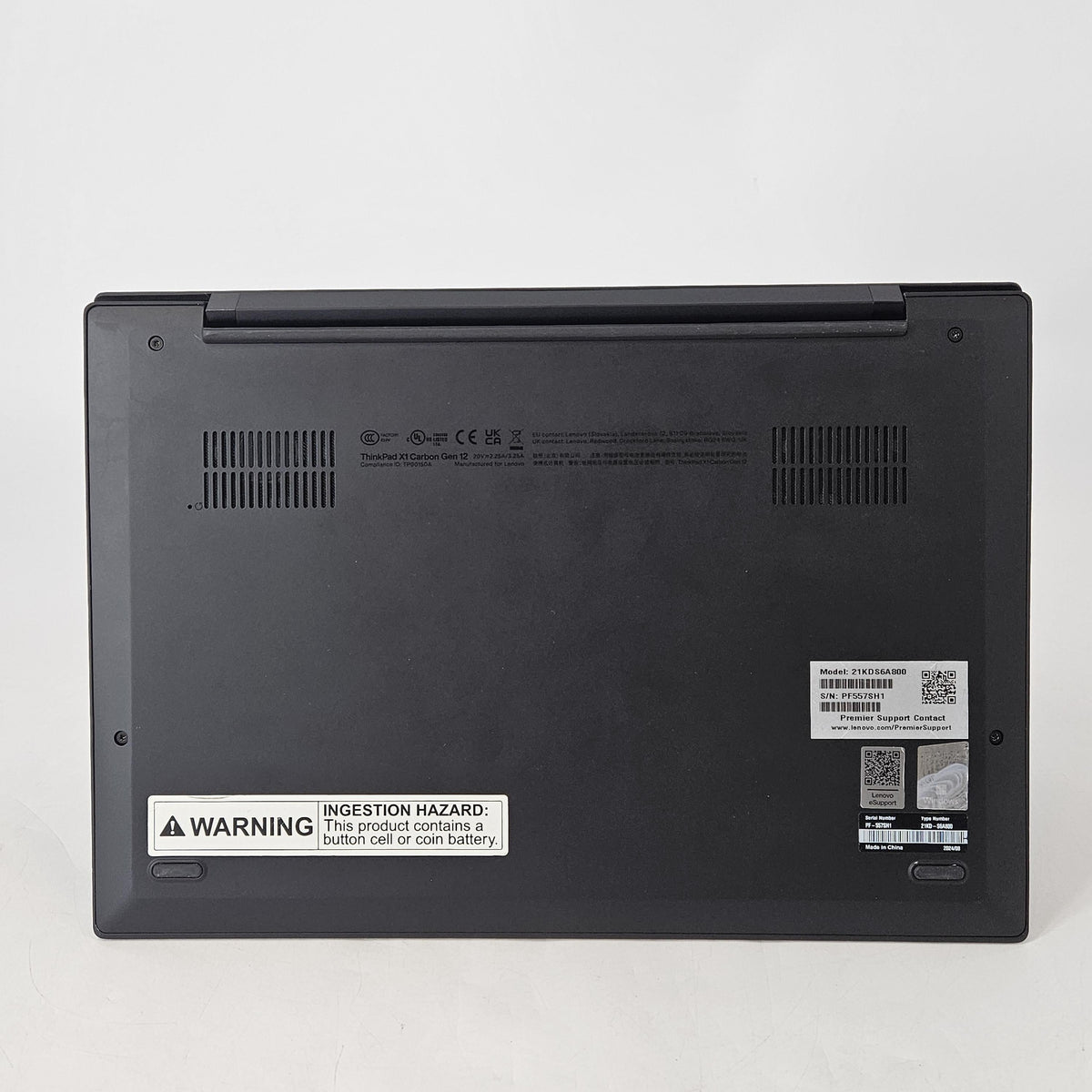 Lenovo ThinkPad X1 Carbon Gen 12 14 Black 1.7 GHz Intel Core Ultra 7 32GB RAM 1TB Solid State Drive