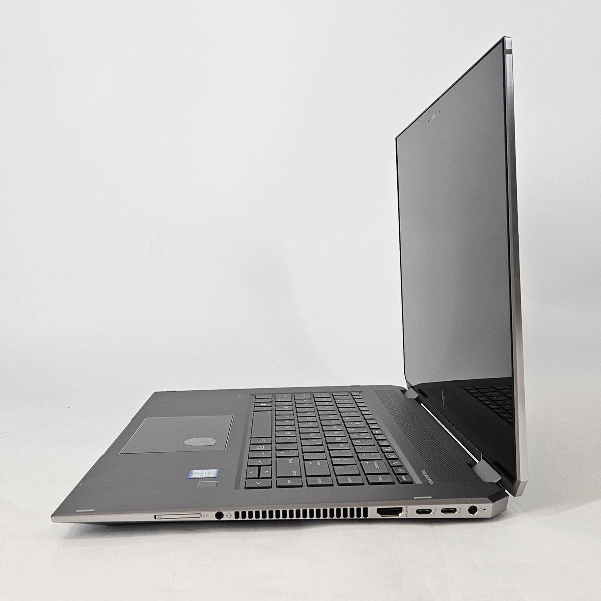 HP ZBook Studio x360 G5 15.6 Silver 2.6 GHz Intel Core i7 9th Gen. 32GB RAM 512GB Solid State Drive NVIDIA Quadro P1000 4 GB