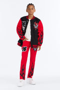 Mini Rebel Things Skinny Jeans - Red