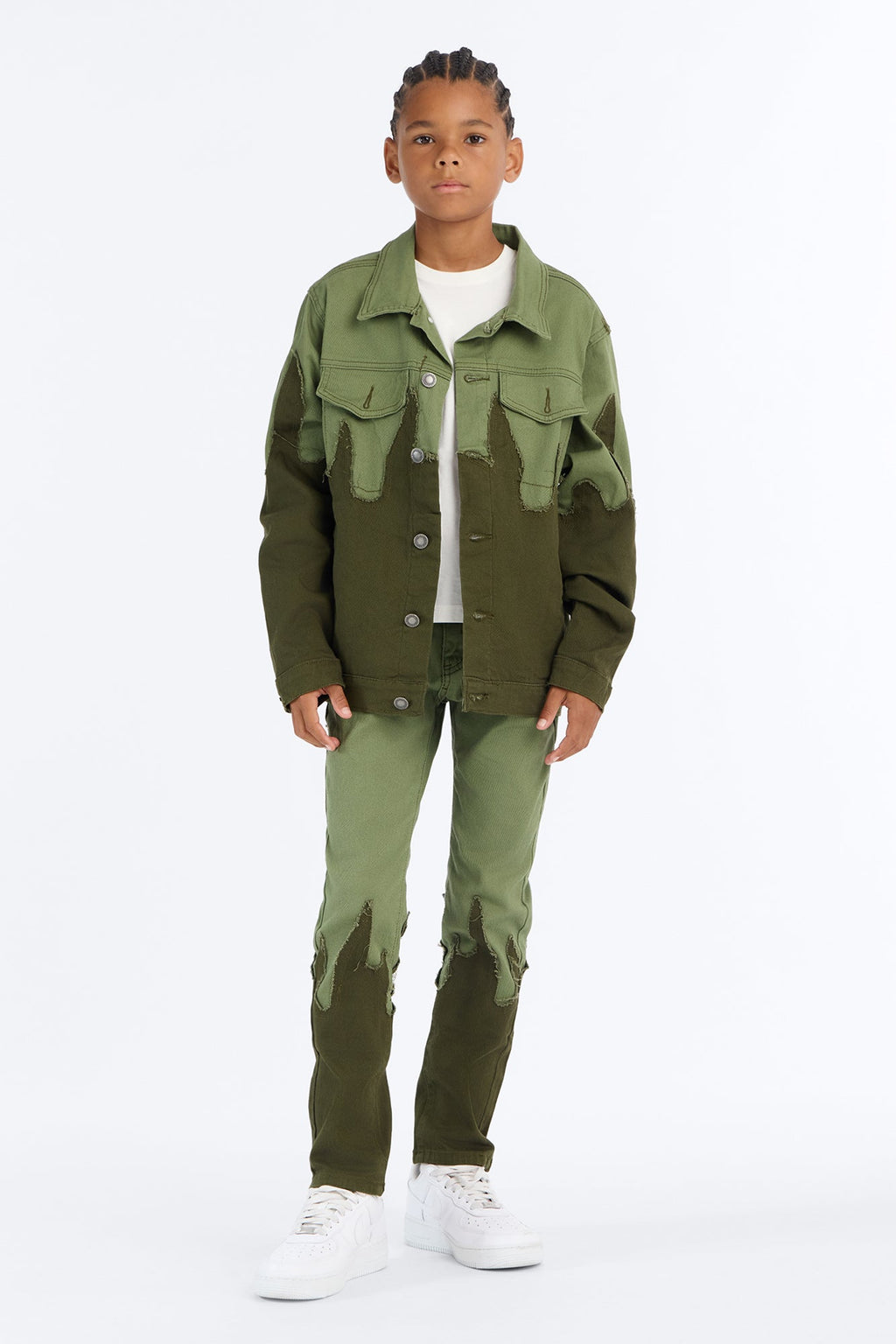Mini So Fire Skinny Jeans - Olive