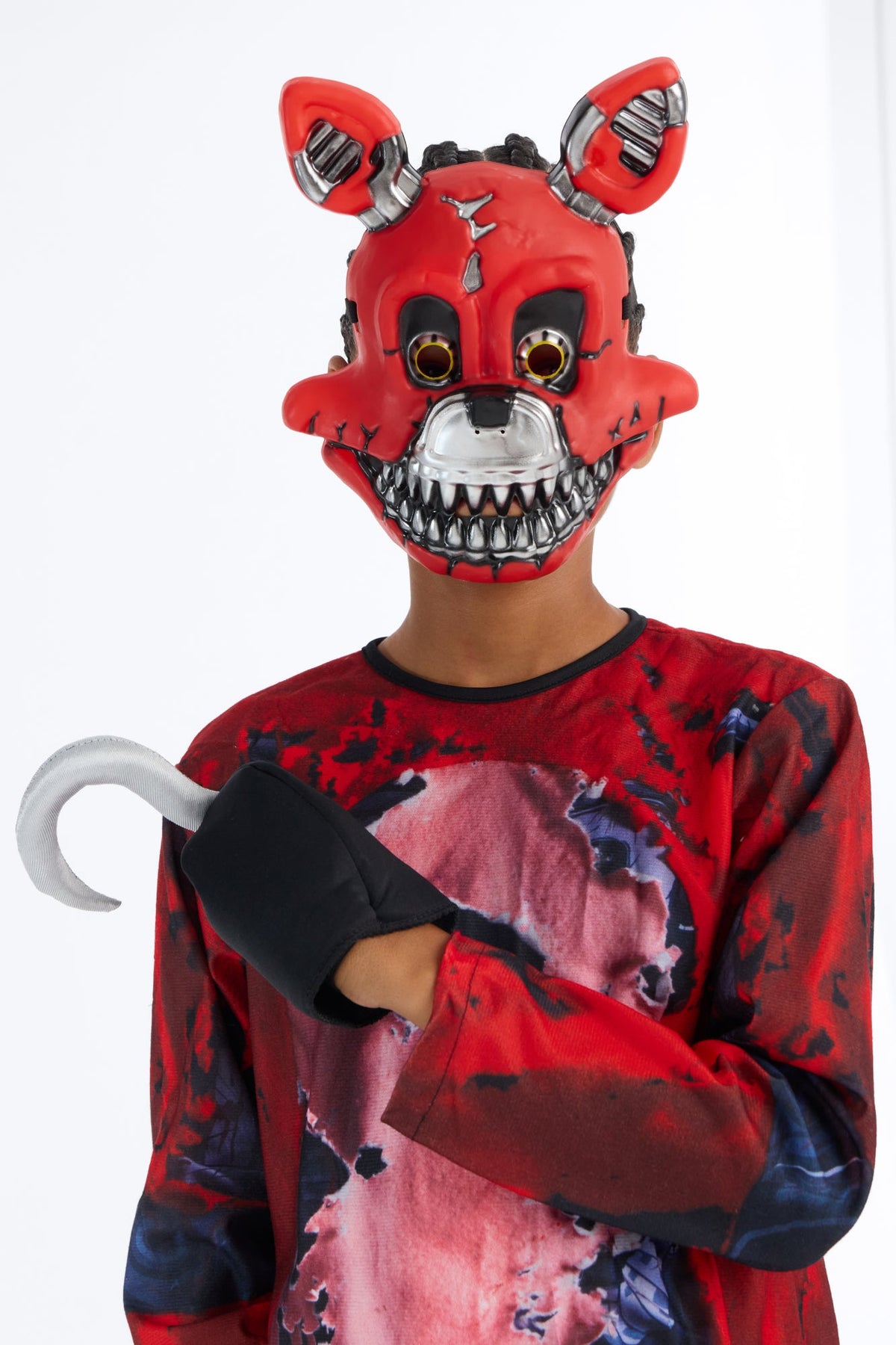 Mini Nightmare Foxy Costume - Red/combo
