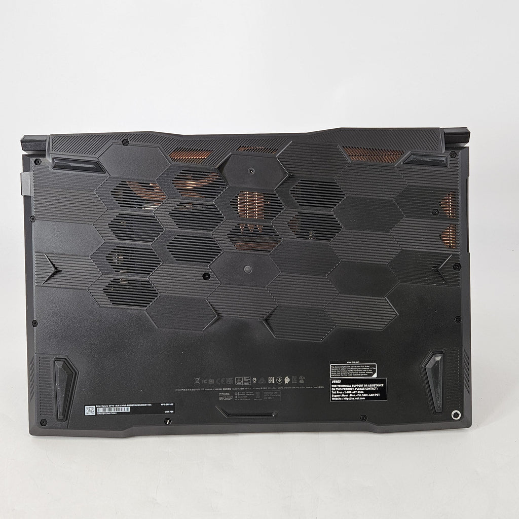 MSI Katana GF76 17.3 Black 2.7 GHz Intel Core i7 12th Gen. 16GB RAM 1TB Solid State Drive NVIDIA GeForce RTX 3060 6 GB