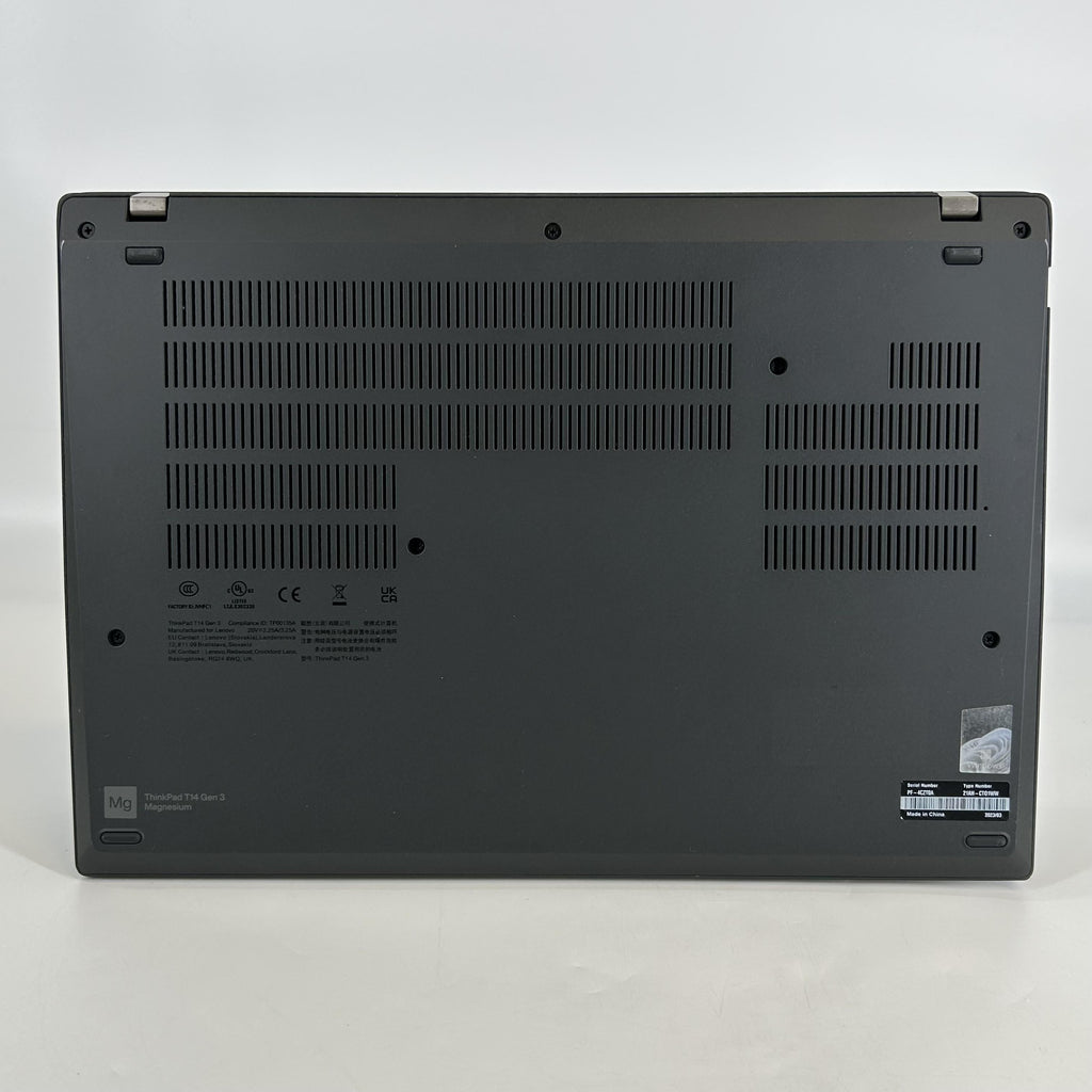 Lenovo ThinkPad T14 Gen 3 Black 2.2 GHz Intel Core i7 12th Gen. 40GB RAM 512GB Solid State Drive