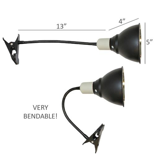 UVB Set (Gooseneck Lamp with Dome + UVB Bulb 26 Watt)