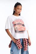 Cars Lightning Custom Built Tee - White
