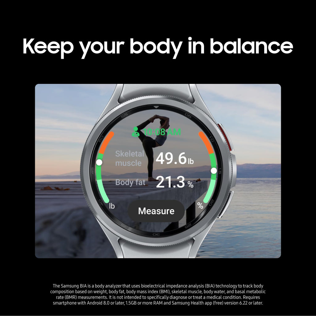 Samsung - Galaxy Watch6 Classic Stainless Steel Smartwatch 43mm LTE - Silver - SM-R955UZSAXAA