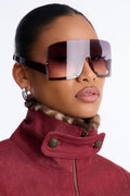 Motion Mode Sunglasses - Burgundy
