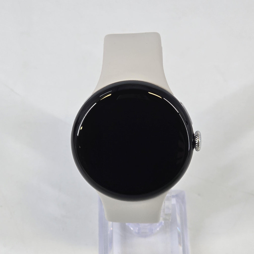 Google Pixel Watch 4 41mm Polished Silver Unlocked 32GB