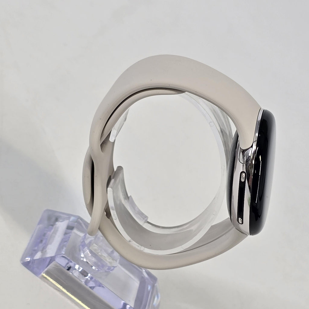 Google Pixel Watch 4 41mm Polished Silver Unlocked 32GB