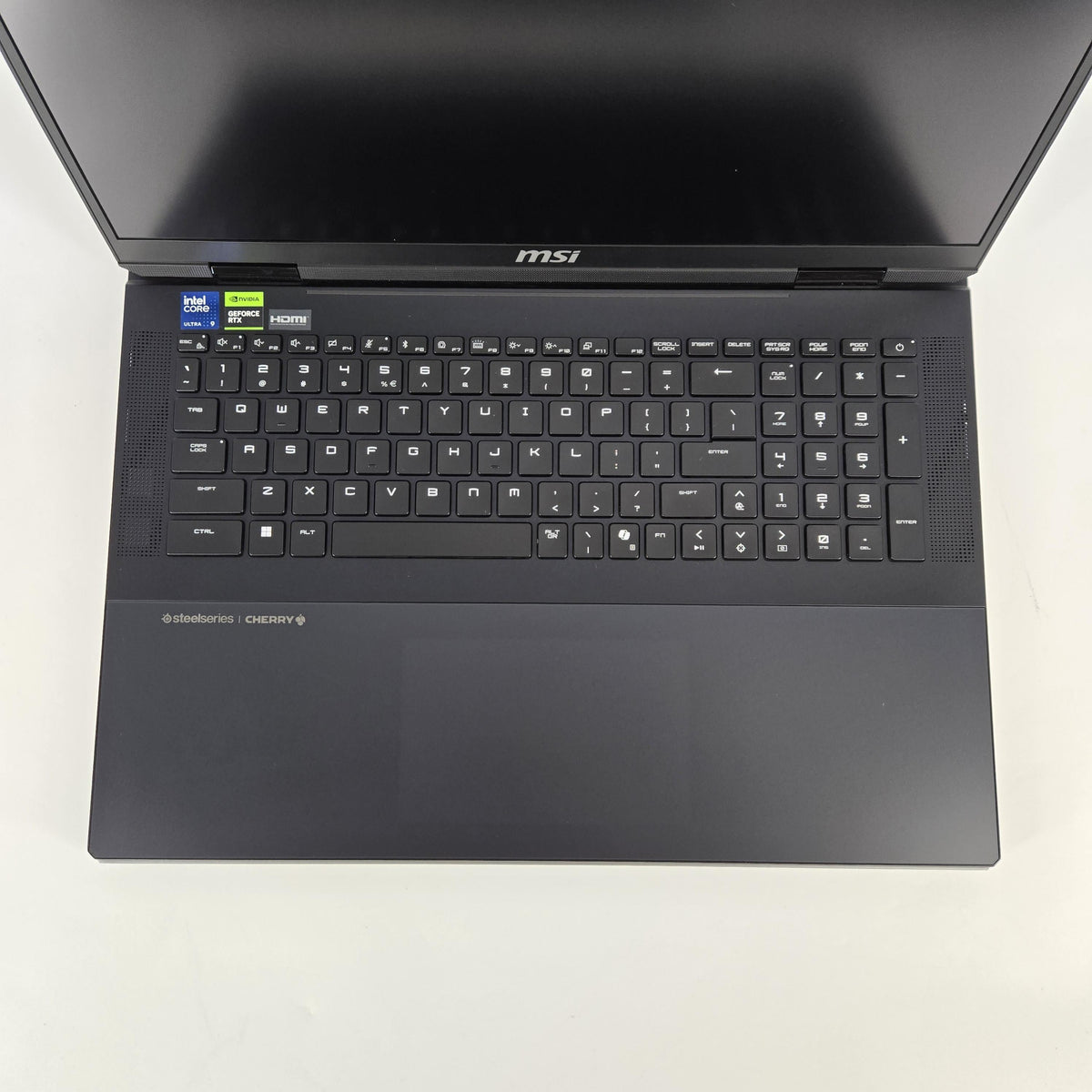 MSI Titan 18 HX AI 18 Black 2.8 GHz Intel Core Ultra 9 Series 2 64GB RAM 4TB Solid State Drive NVIDIA GeForce RTX 5090 24 GB