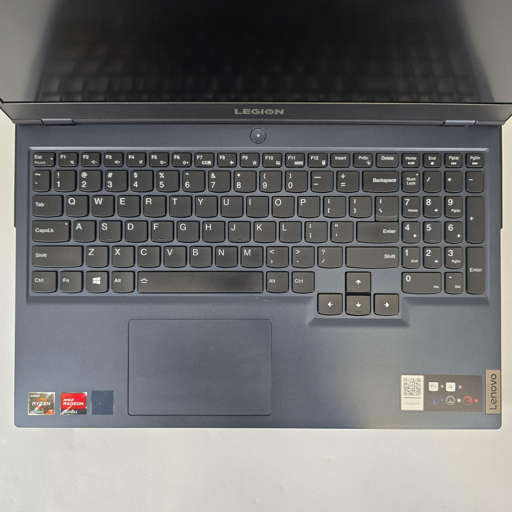 Lenovo Legion 5 15.6 Blue 3.2 GHz AMD Ryzen 7 5800H 16GB RAM 2TB Solid State Drive 512GB Solid State Drive NVIDIA GeForce RTX 3050 Ti 4 GB