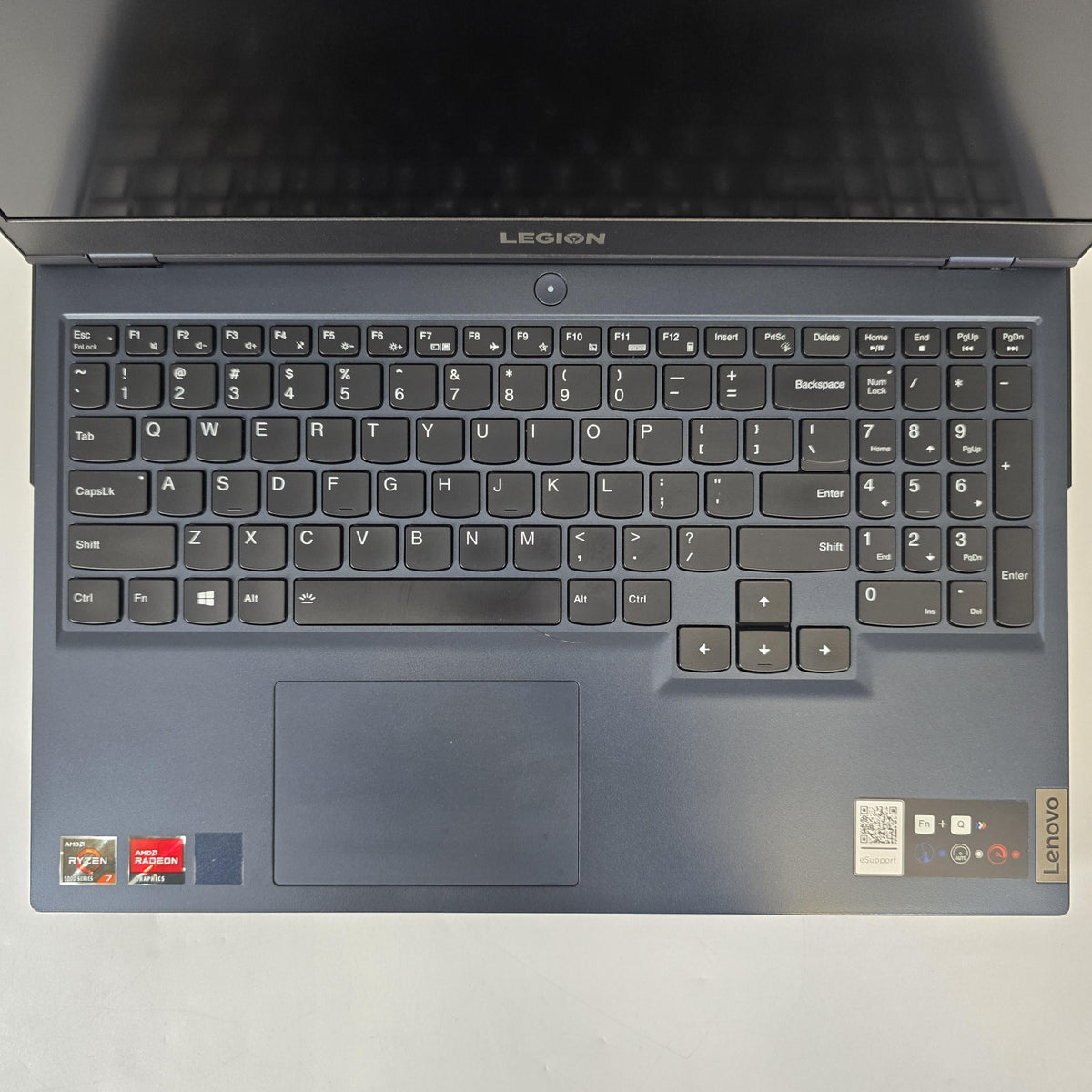 Lenovo Legion 5 15.6 Blue 3.2 GHz AMD Ryzen 7 5800H 16GB RAM 2TB Solid State Drive 512GB Solid State Drive NVIDIA GeForce RTX 3050 Ti 4 GB