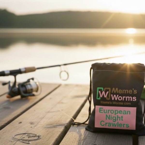 Live Fishing Bait for Sale - Pure European Nightcrawlers
