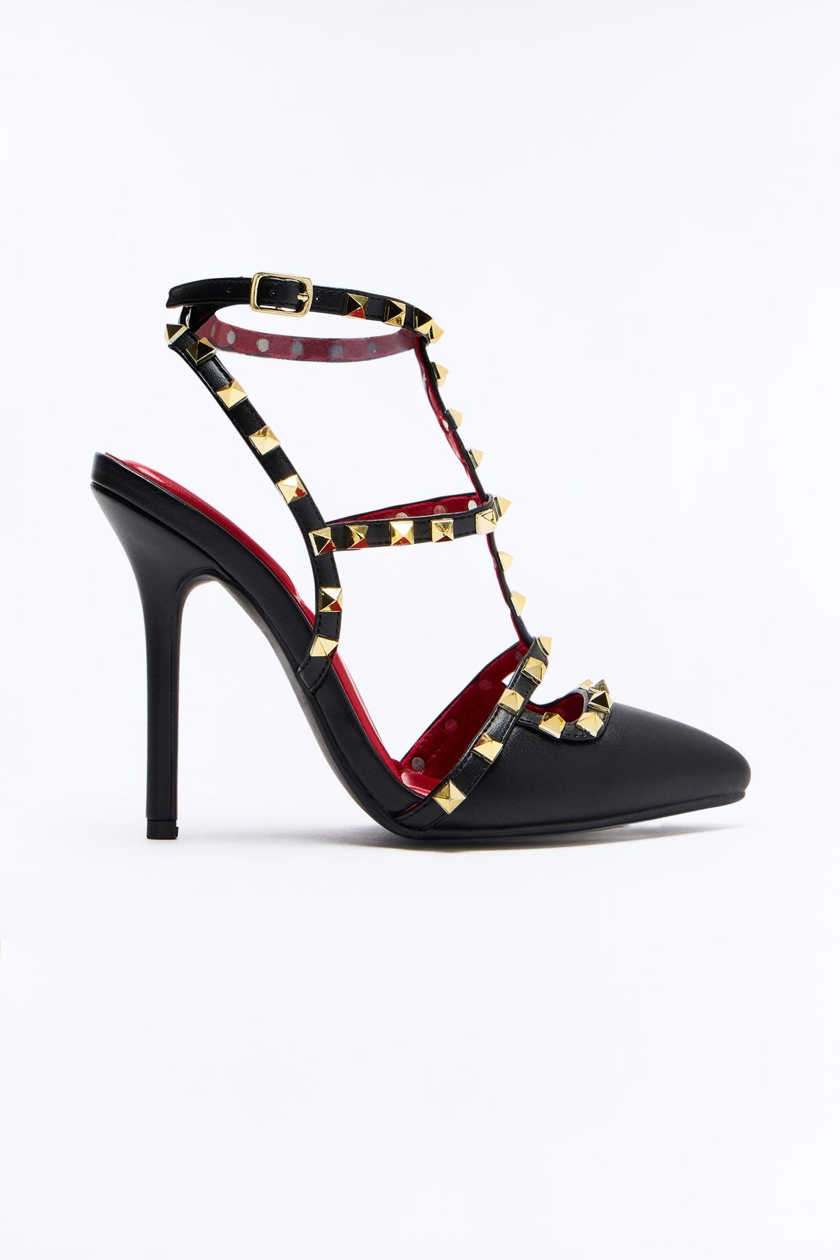 Adora Studded Pumps - Black