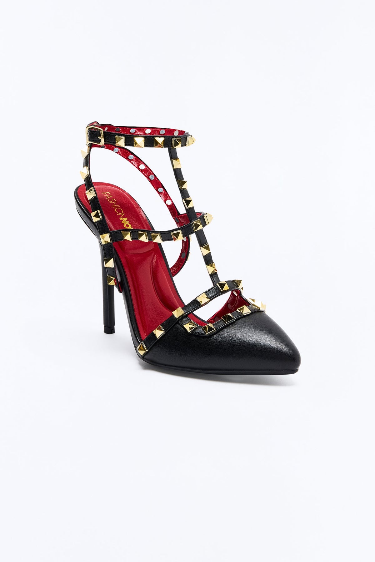 Adora Studded Pumps - Black