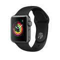 Apple Watch Series 3 GPS 38mm Space Gray - Black Sport Band - MTF02LL/A