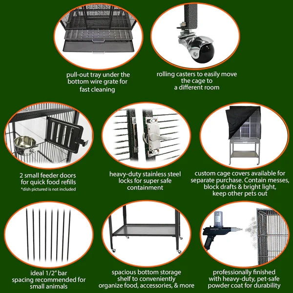 Brisbane Cage & Starter Pack for Sugar Gliders