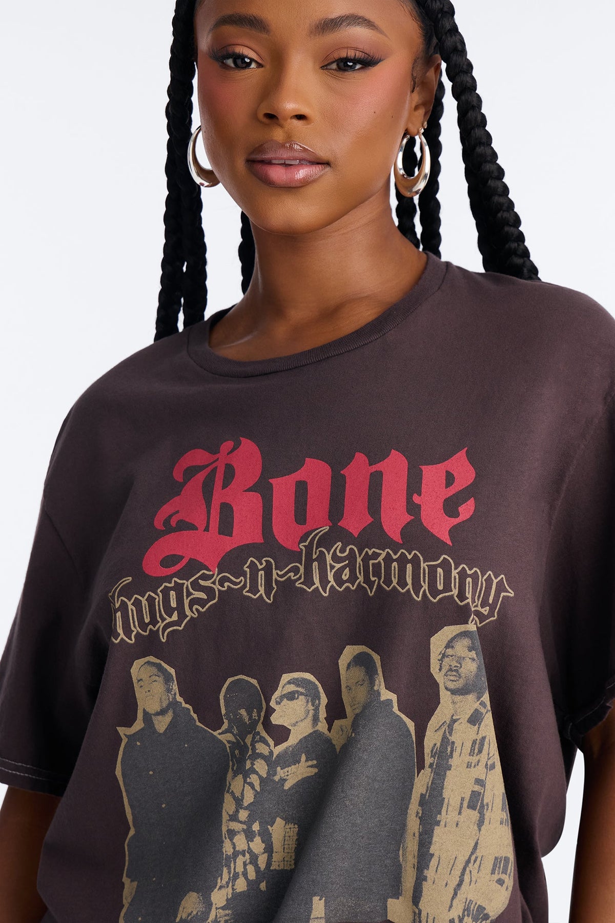 Bone Thugs N Harmony Classic Washed Tee - Brown