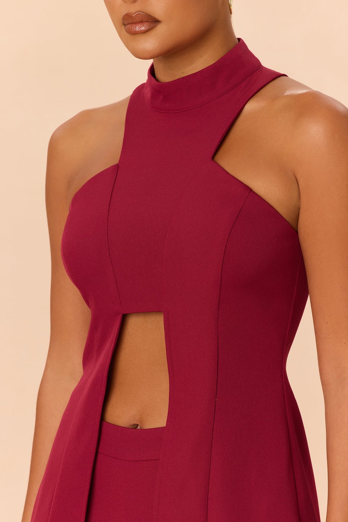 Weekend Worthy Pant Set - Burgundy