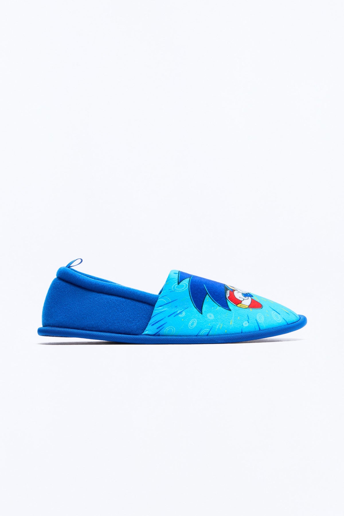 Mini Sonic Gotta Go Fast Slippers - Blue