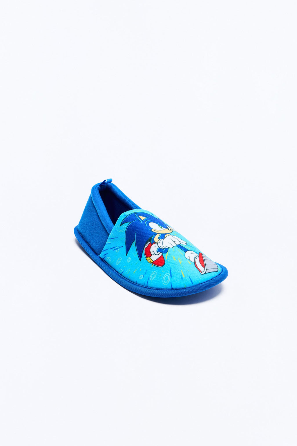 Mini Sonic Gotta Go Fast Slippers - Blue