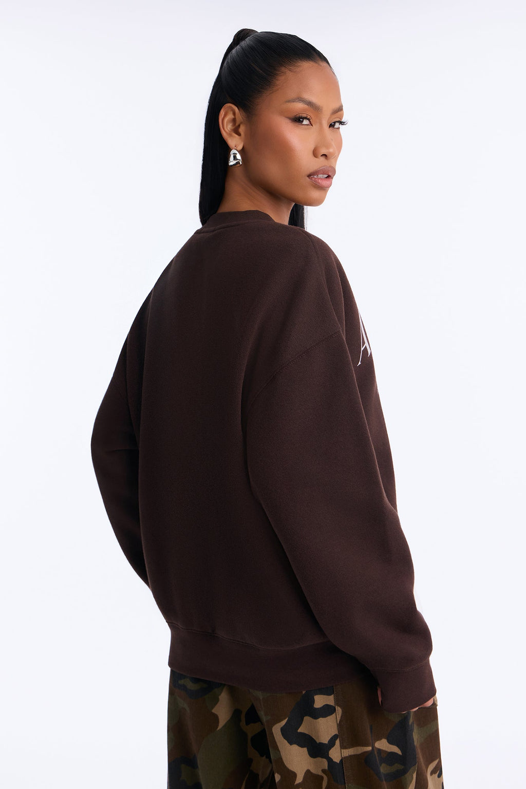 Ski Social Club Crew Neck Sweatshirt - Brown