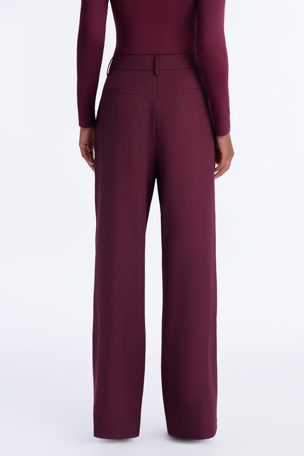 Make No Mistake Trouser - Plum