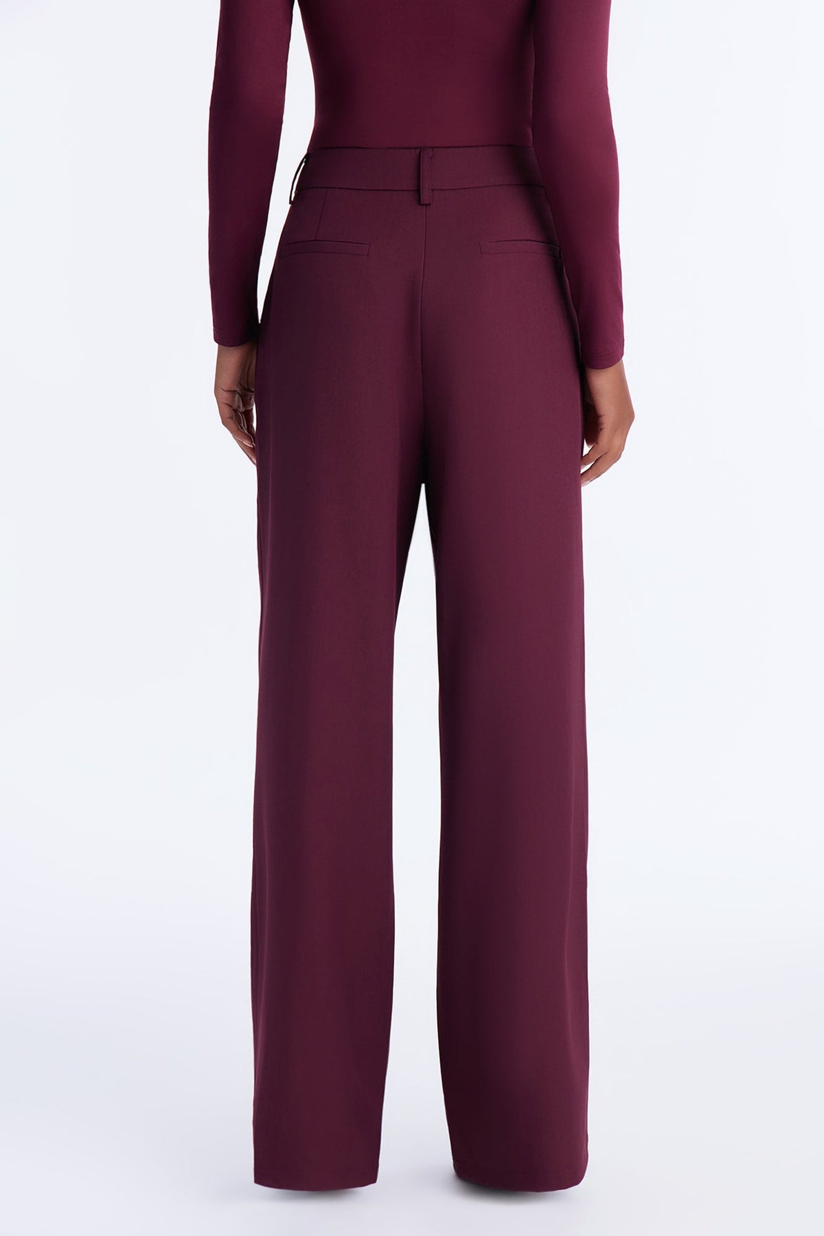 Make No Mistake Trouser - Plum