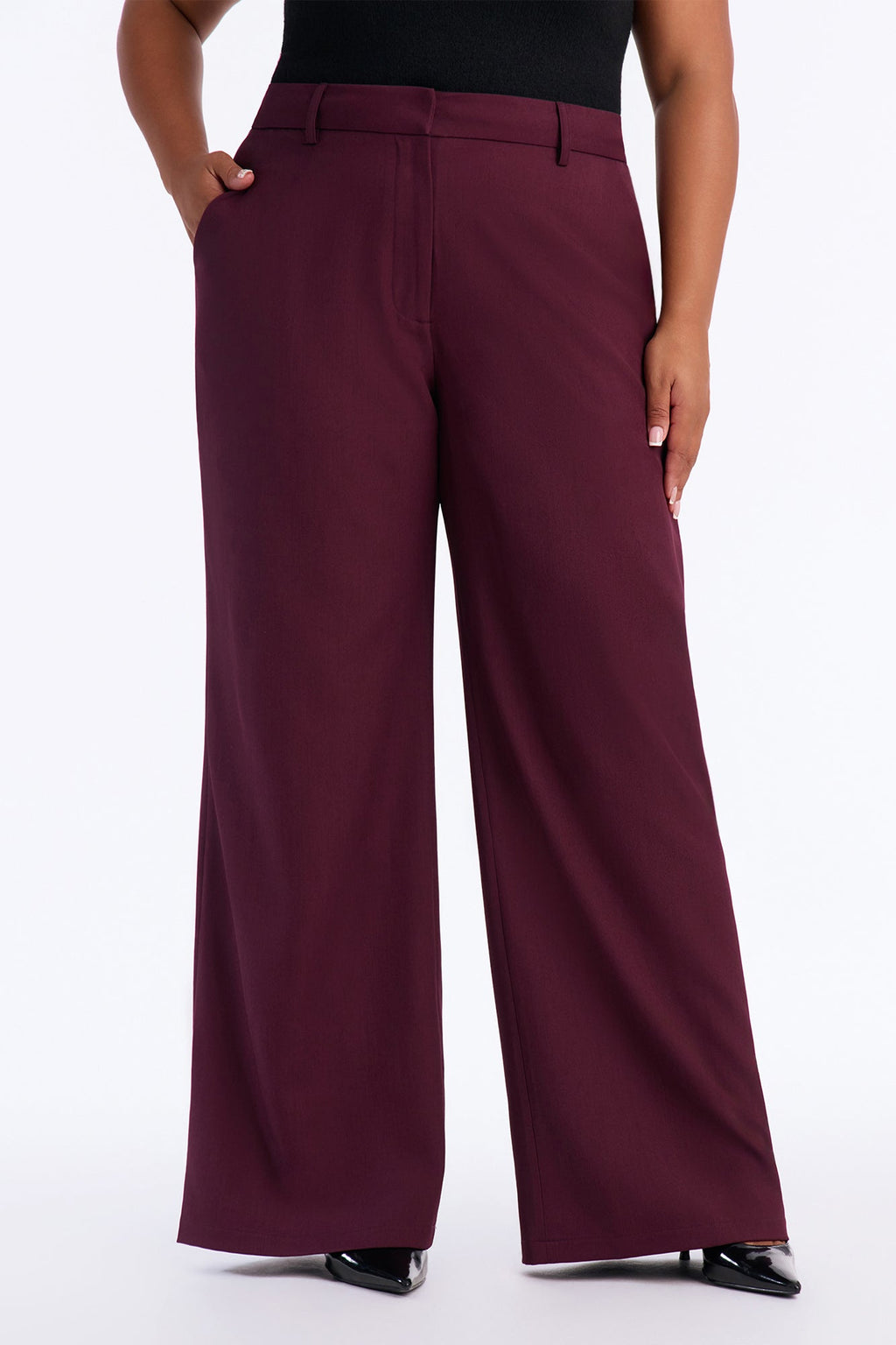 Make No Mistake Trouser - Plum