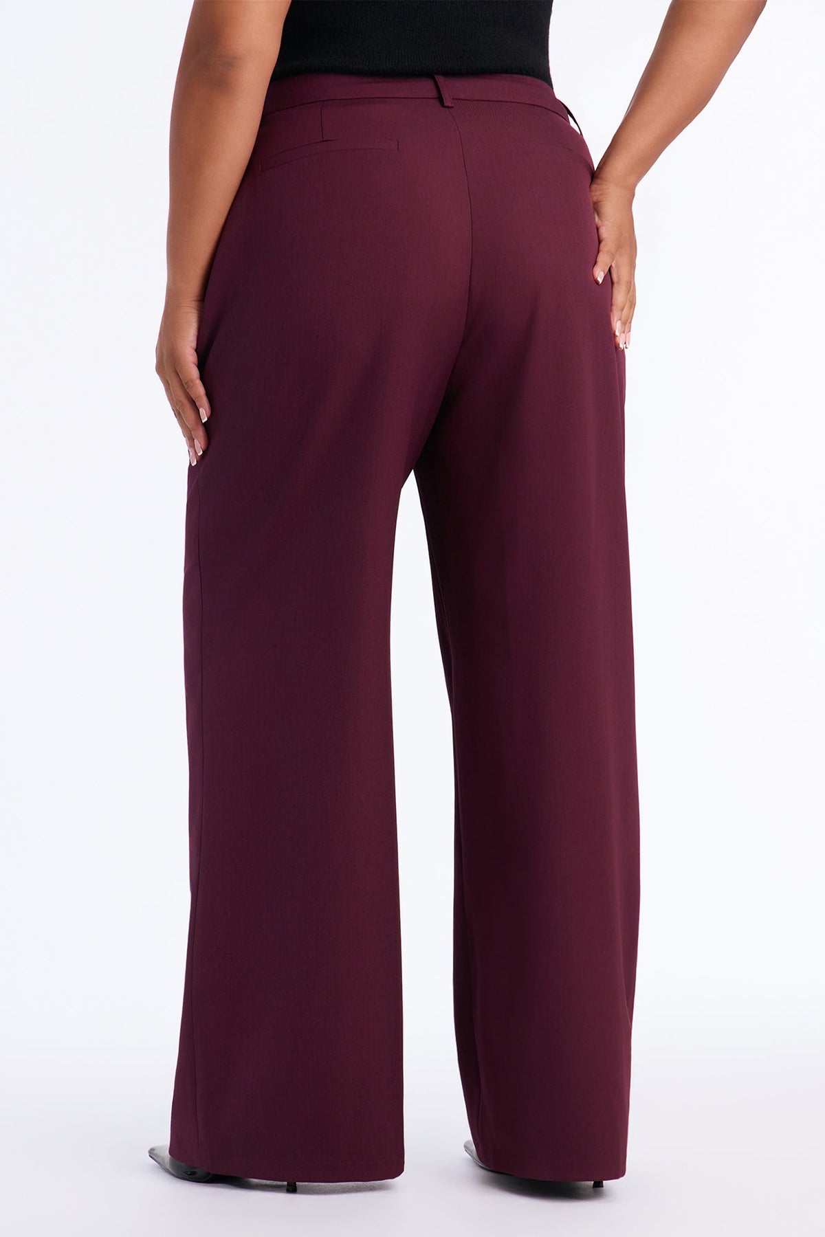 Make No Mistake Trouser - Plum