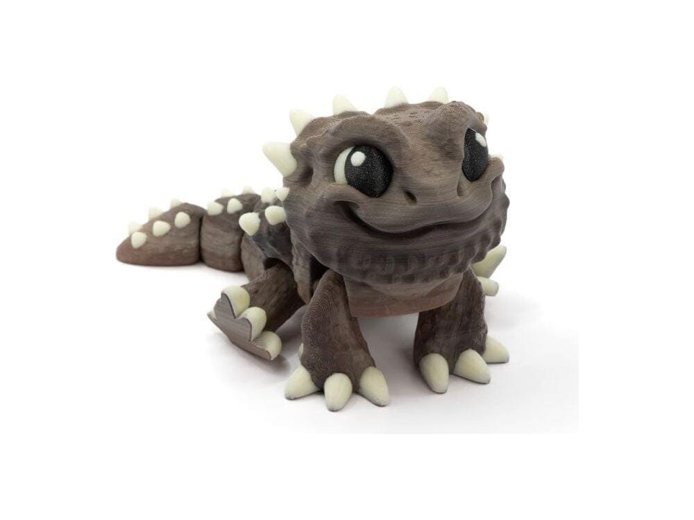 3D Printed Chibi Bearded Dragon - Large