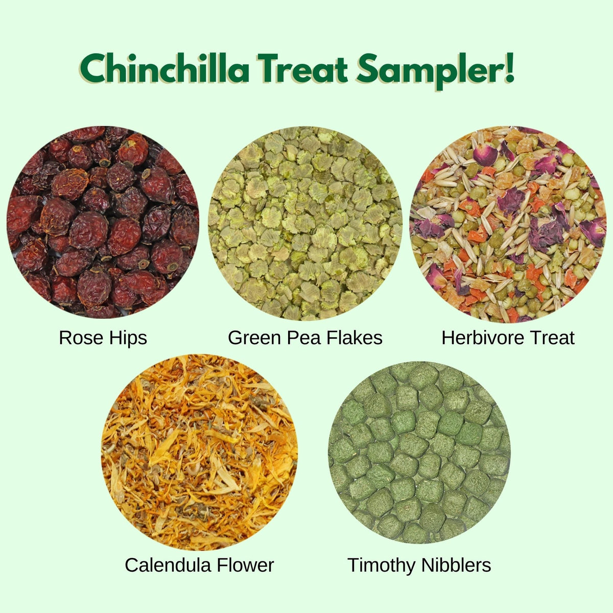 Chinchilla Treat Sampler