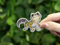 Yellow Leopard Sticker