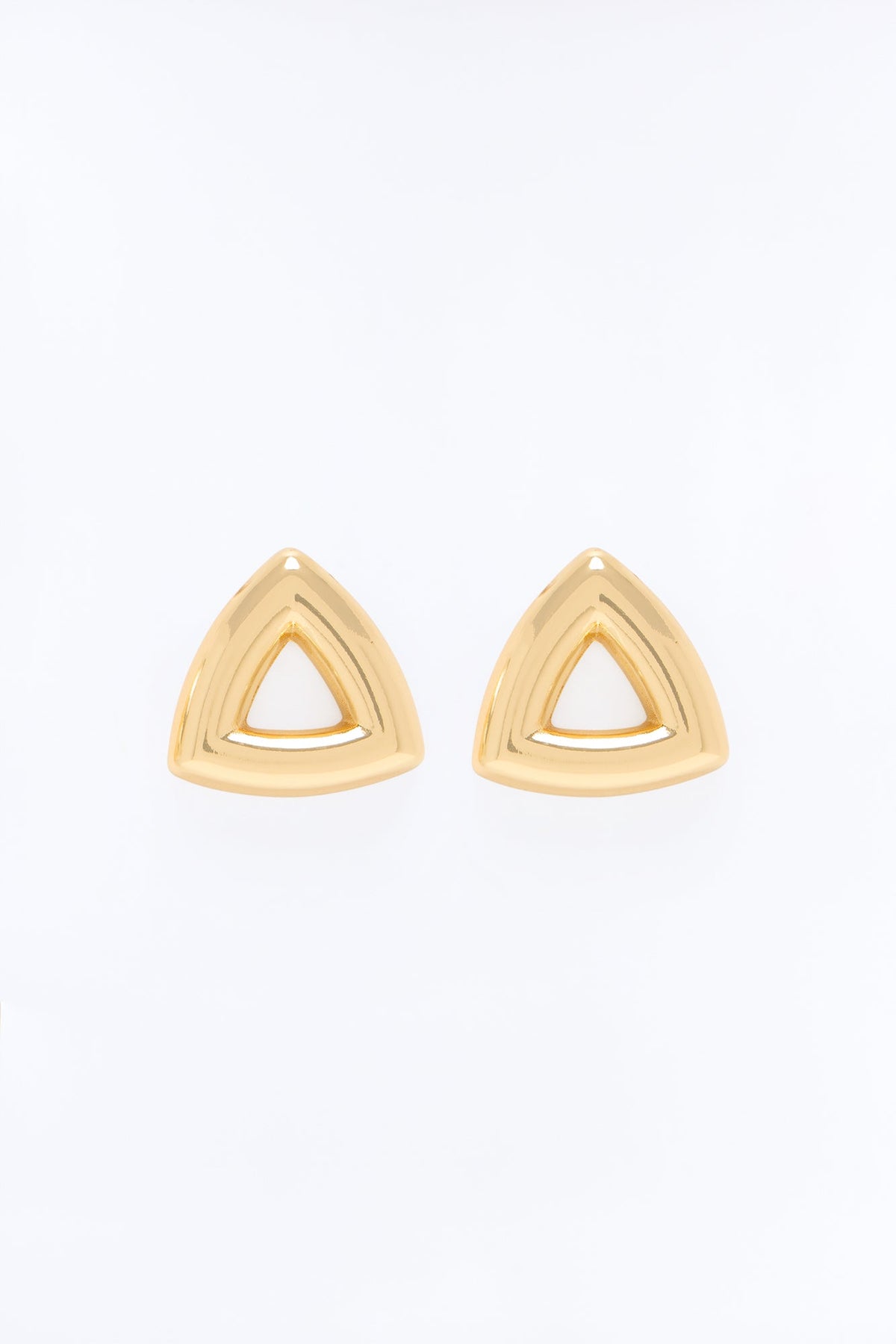 What's Your Point Earrings - Gold