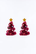 Tree Top Wishes Drop Earrings - Pink