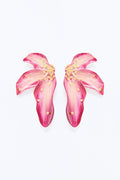 By The Shore Floral Earrings - Pink